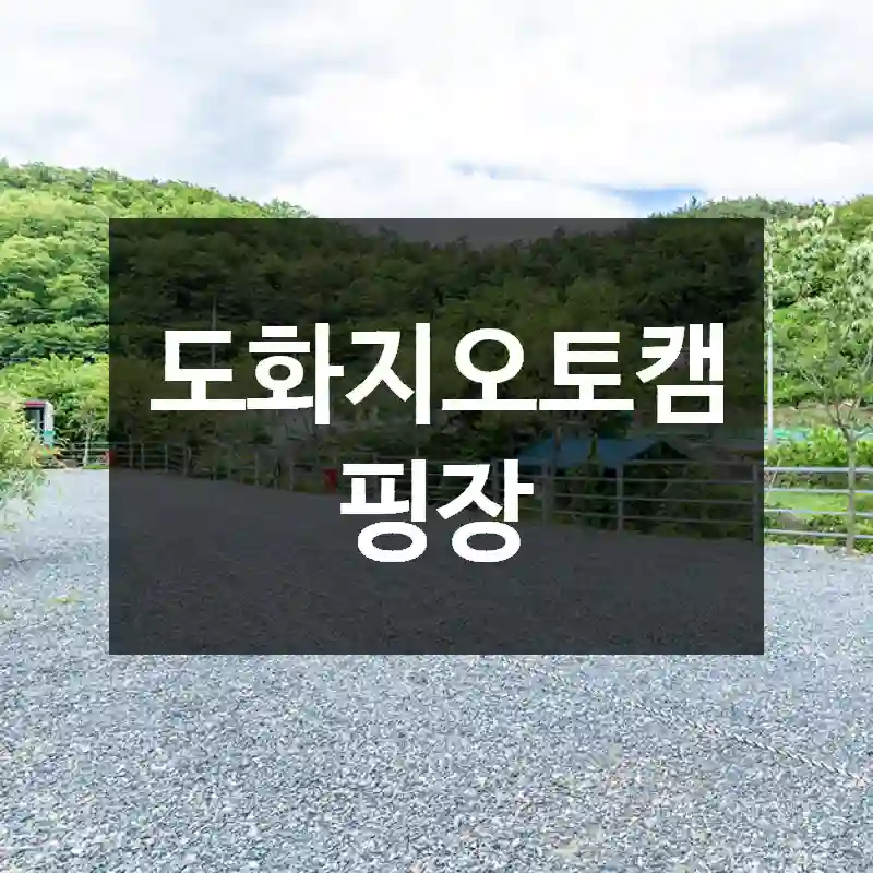 도화지오토캠핑장