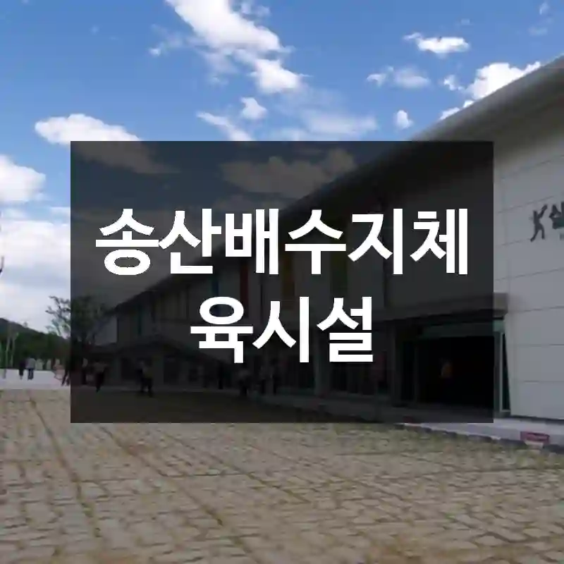 송산배수지체육시설