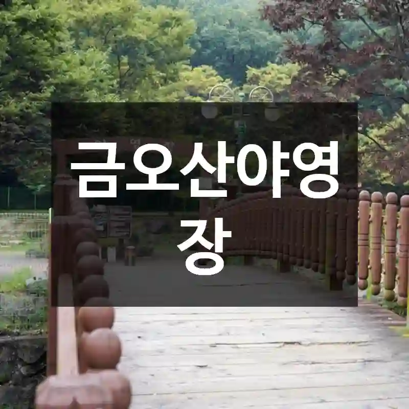 금오산야영장