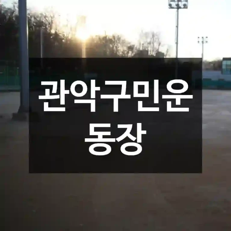 관악구민운동장