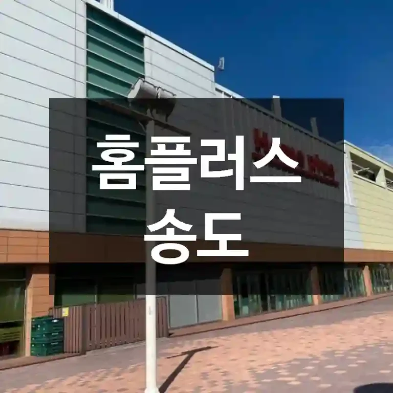 홈플러스 송도