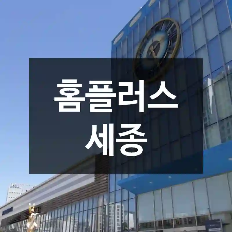 홈플러스 세종