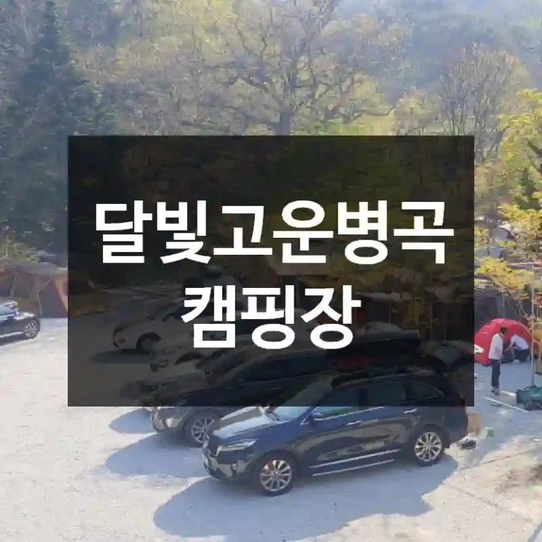 달빛고운병곡캠핑장