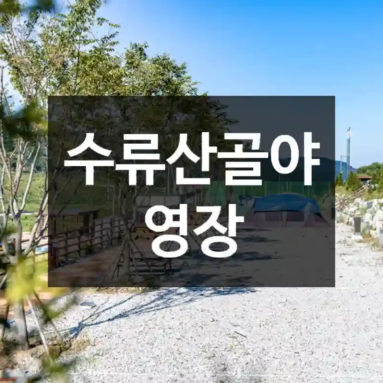 수류산골야영장