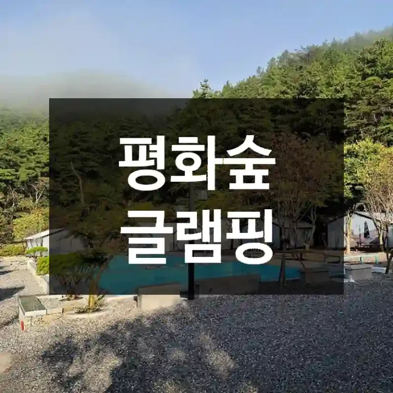 평화숲 글램핑
