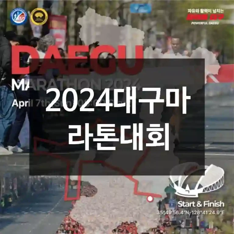 2024대구마라톤대회