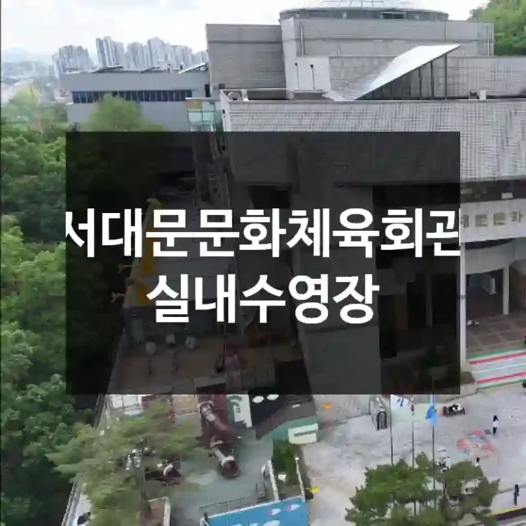 서대문문화체육회관 실내수영장
