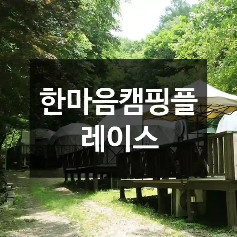 한마음캠핑플레이스