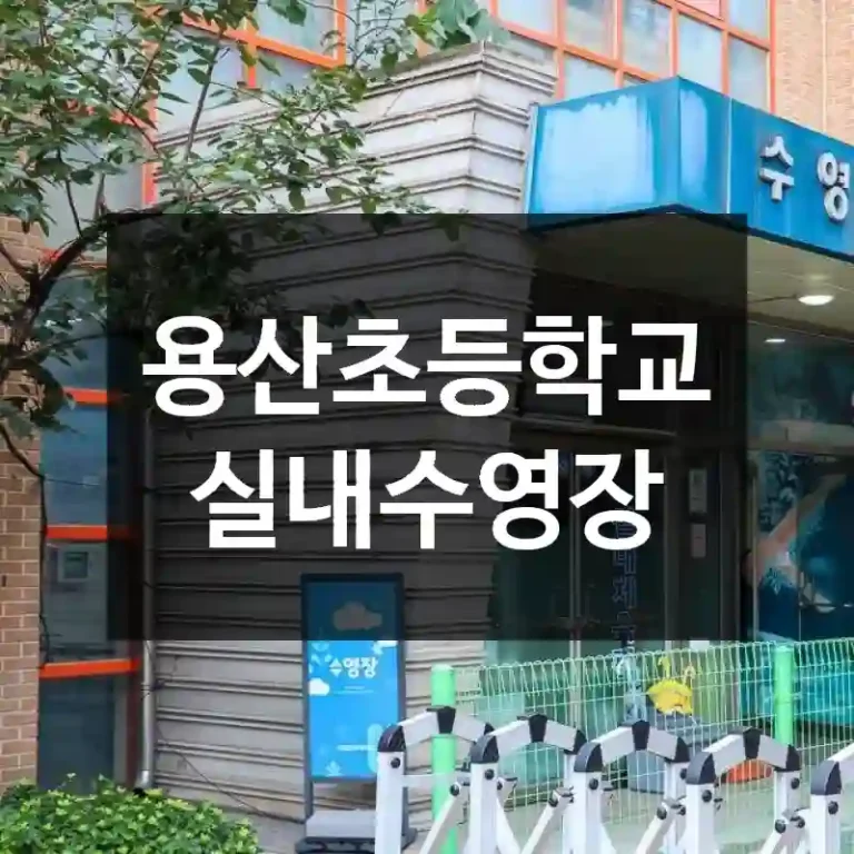 용산초등학교 실내수영장