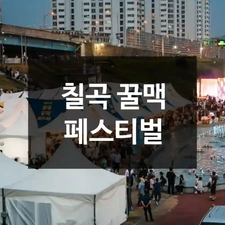 칠곡 꿀맥 페스티벌