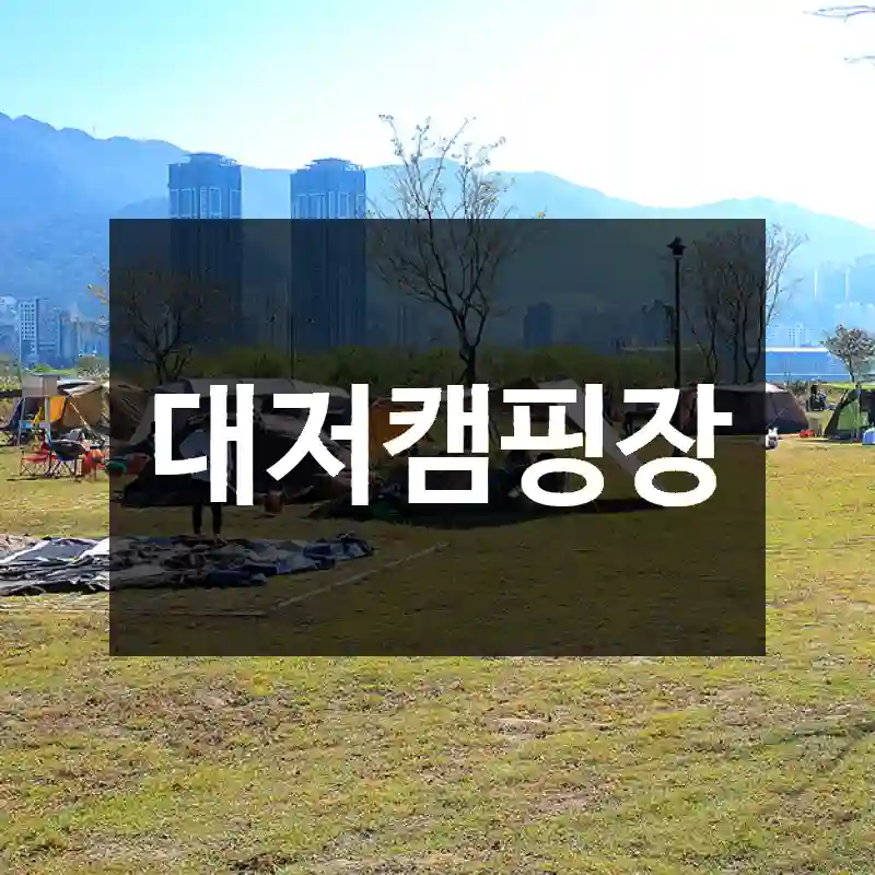 대저캠핑장