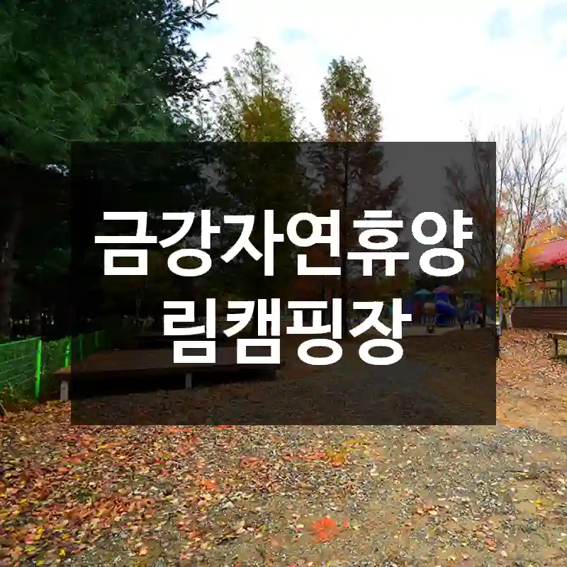 금강자연휴양림캠핑장