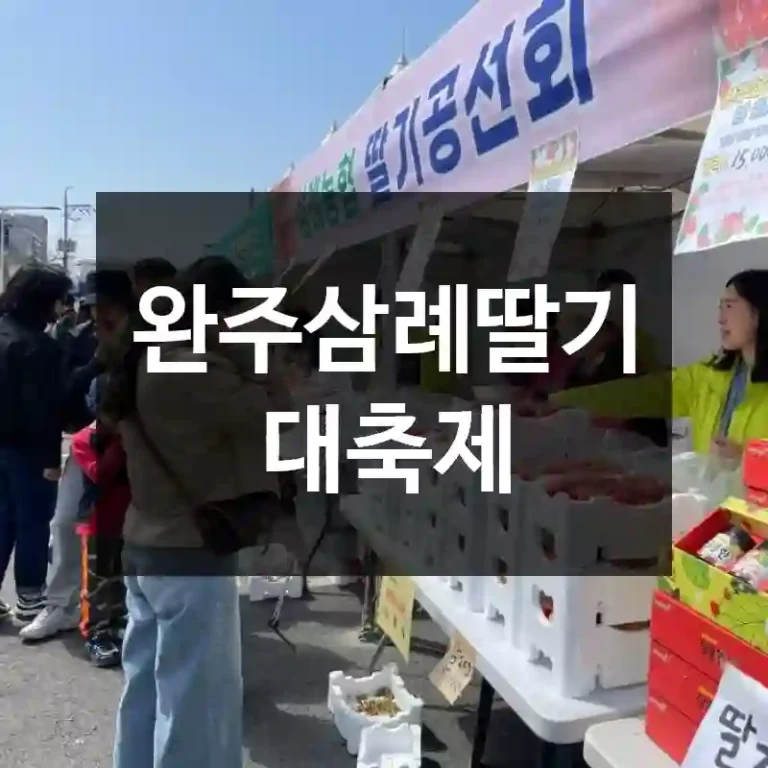 완주삼례딸기대축제