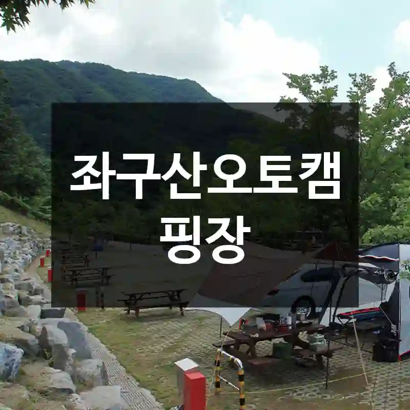 좌구산오토캠핑장