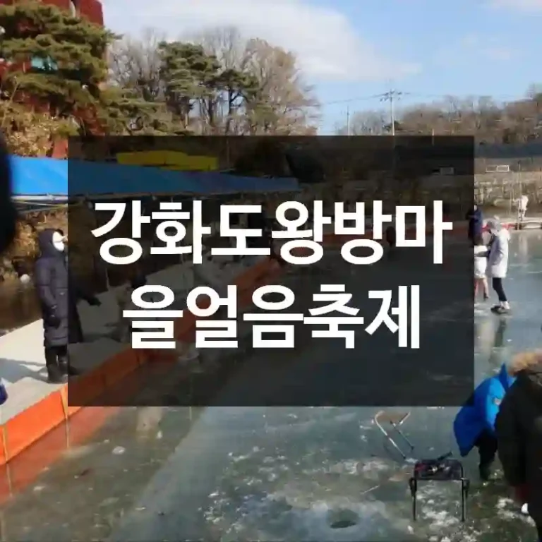 강화도왕방마을얼음축제