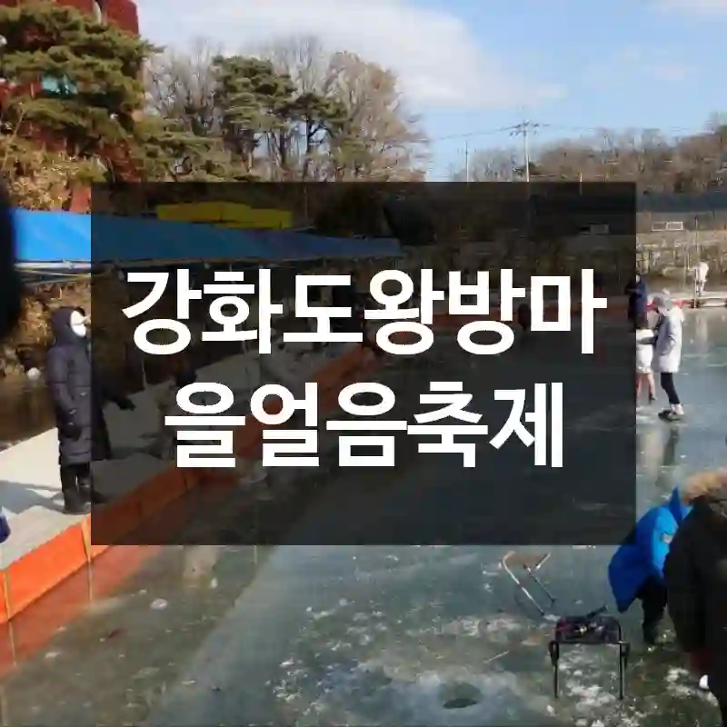 강화도왕방마을얼음축제